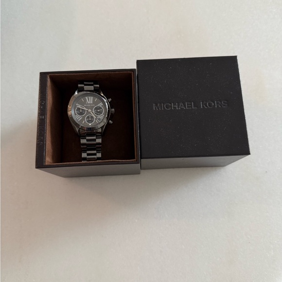 Michael Kors Black Chronograph Watch - Picture 1 of 5